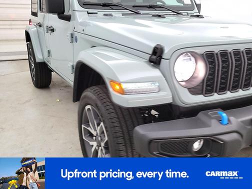 Green 2024 Jeep Wrangler 4xe Sport S