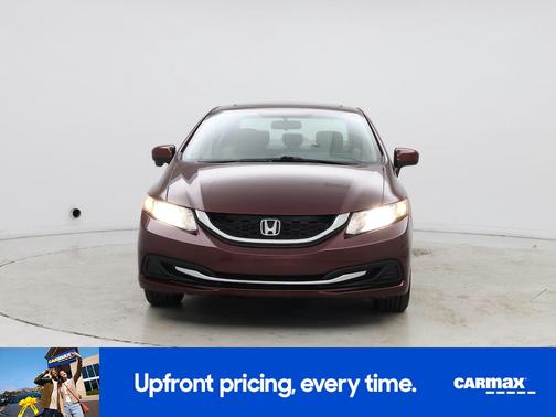 Burgundy 2014 Honda Civic EX