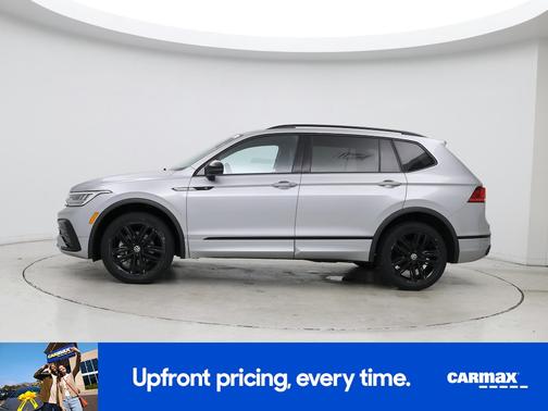 Silver 2022 Volkswagen Tiguan SE R-Line Black