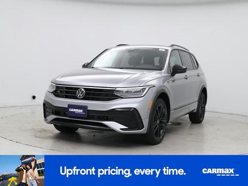 Silver 2022 Volkswagen Tiguan SE R-Line Black