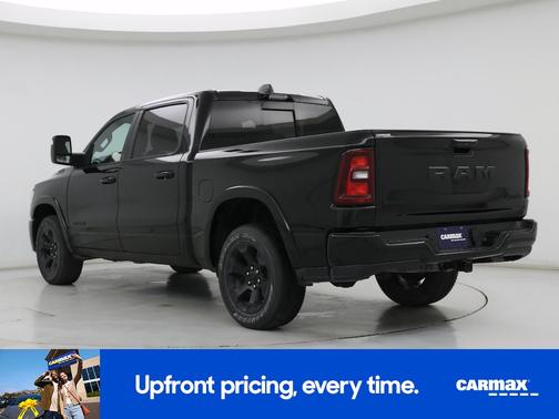 Black 2025 RAM 1500 Bighorn