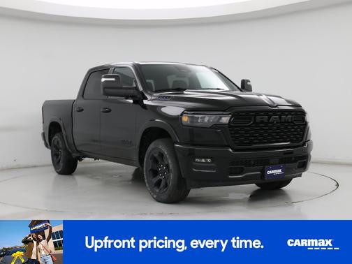 Black 2025 RAM 1500 Bighorn