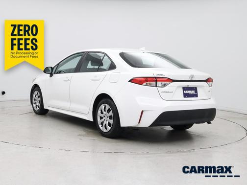 White 2025 Toyota Corolla LE
