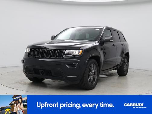Black 2021 Jeep Grand Cherokee 80th Anniversary