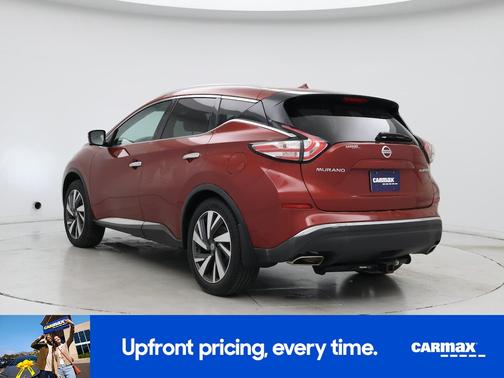 Red 2015 Nissan Murano Platinum