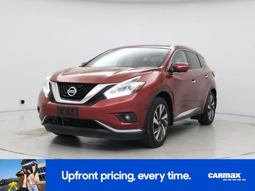 Red 2015 Nissan Murano Platinum
