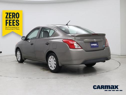 Tan 2015 Nissan Versa S Plus