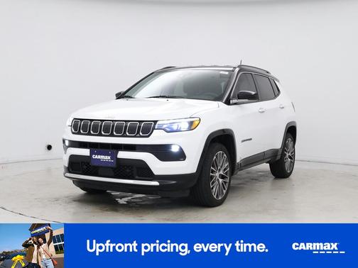 White 2022 Jeep Compass Limited