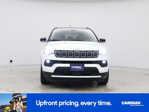 White 2022 Jeep Compass Limited