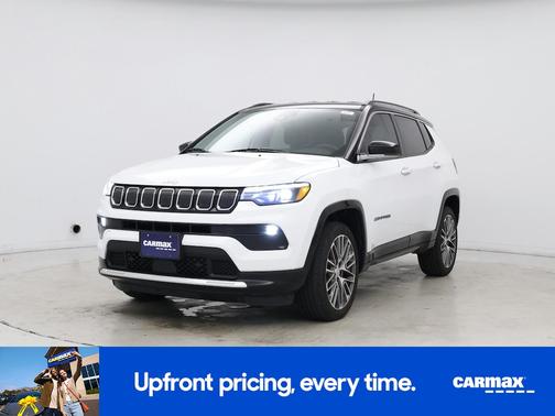 White 2022 Jeep Compass Limited