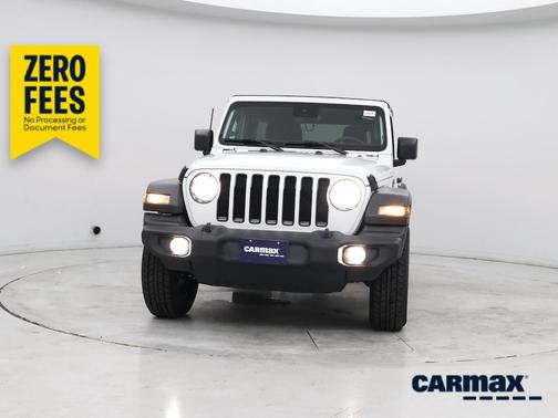White 2022 Jeep Wrangler Unlimited Sport Altitude
