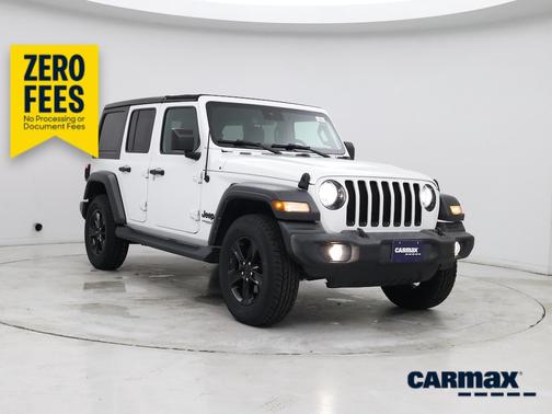 White 2022 Jeep Wrangler Unlimited Sport Altitude