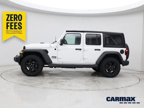 White 2022 Jeep Wrangler Unlimited Sport Altitude