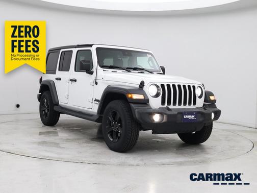 White 2022 Jeep Wrangler Unlimited Sport Altitude