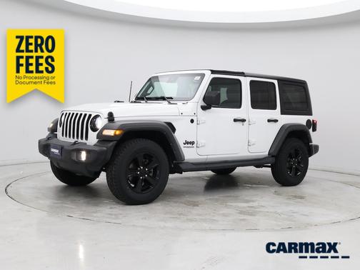 White 2022 Jeep Wrangler Unlimited Sport Altitude