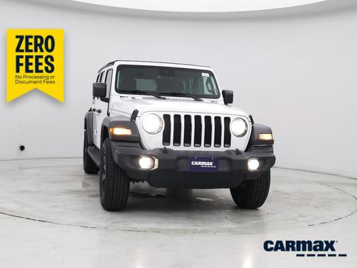 White 2022 Jeep Wrangler Unlimited Sport Altitude