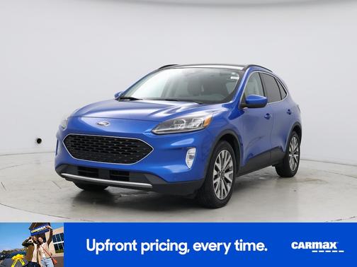 Blue 2021 Ford Escape Titanium