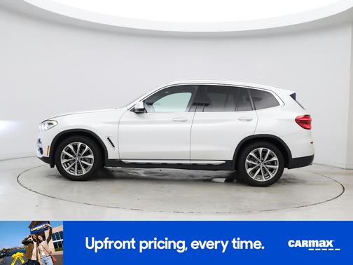 White 2019 BMW X3 XDrive30i