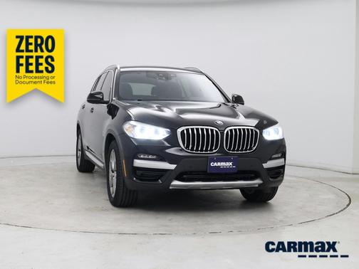 Black 2020 BMW X3 XDrive30i