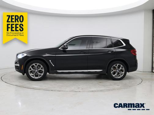 Black 2020 BMW X3 XDrive30i