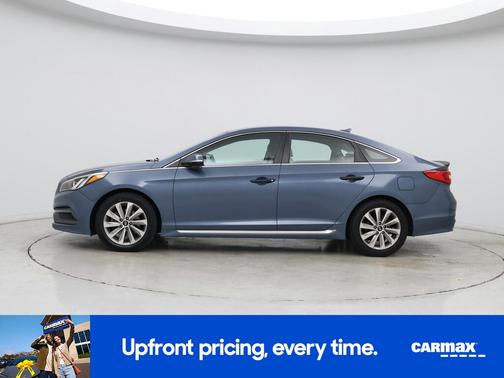 Blue 2017 Hyundai SONATA Sport