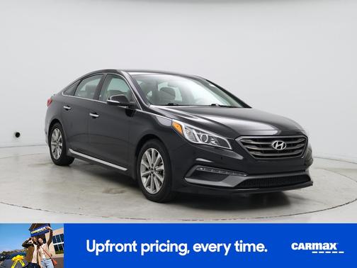 Black 2017 Hyundai SONATA Limited