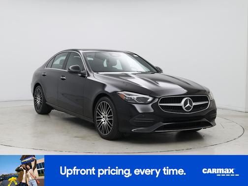 Black 2025 Mercedes-Benz C-Class