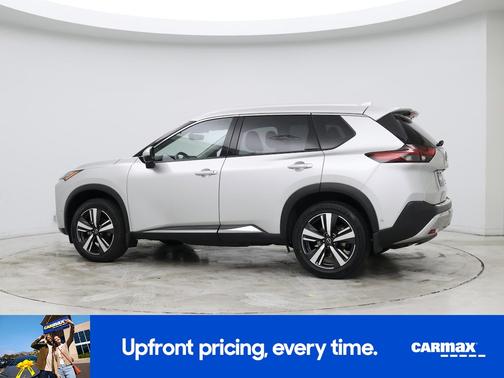 Silver 2023 Nissan Rogue Platinum