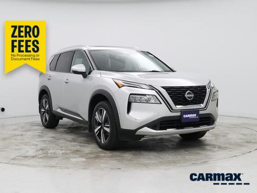 Silver 2023 Nissan Rogue Platinum