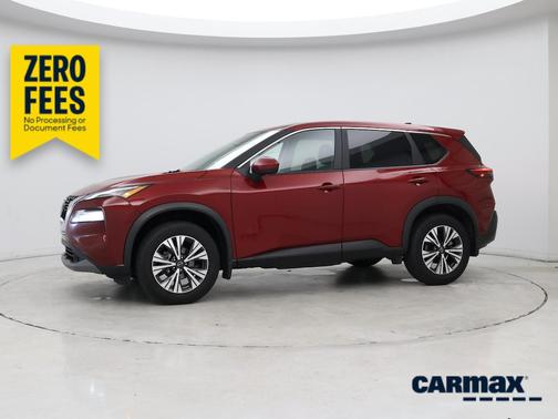 Red 2023 Nissan Rogue SV