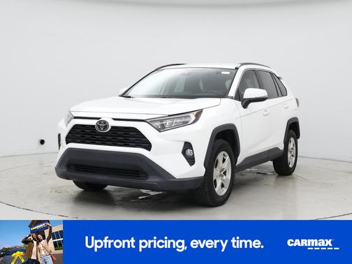 White 2021 Toyota RAV4 XLE