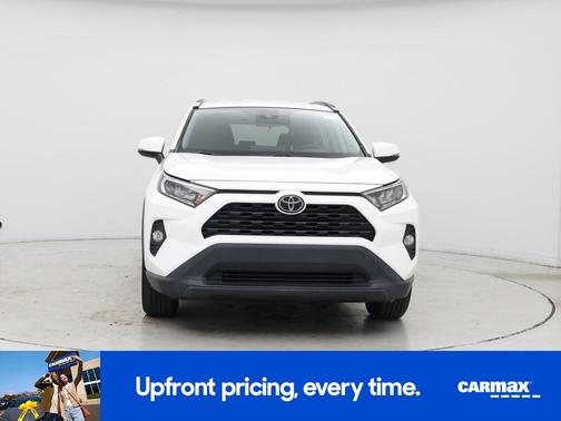 White 2021 Toyota RAV4 XLE