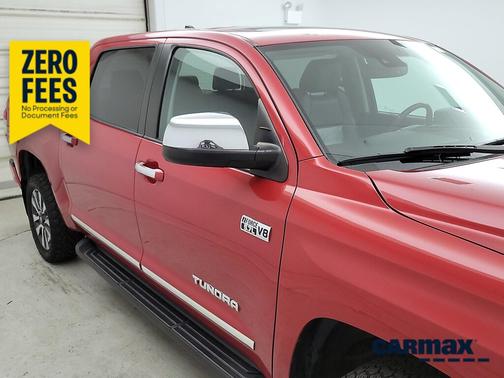 Red 2020 Toyota Tundra Limited