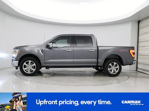 Gray 2021 Ford F-150 Lariat