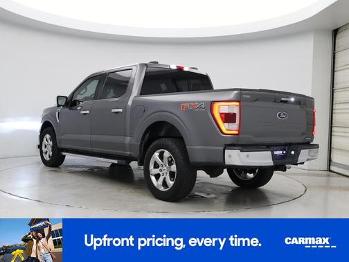 Gray 2021 Ford F-150 Lariat