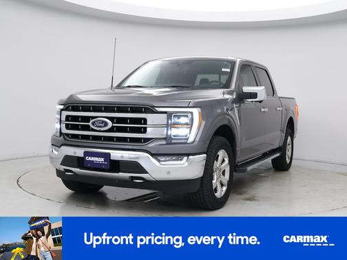 Gray 2021 Ford F-150 Lariat