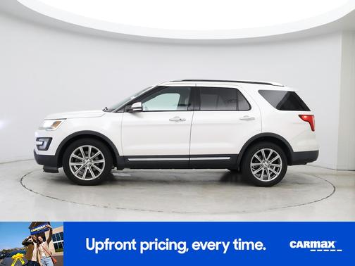 White 2017 Ford Explorer Limited