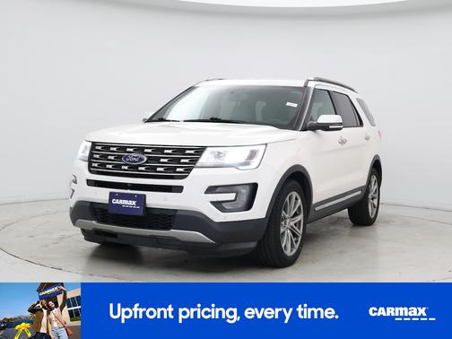 White 2017 Ford Explorer Limited