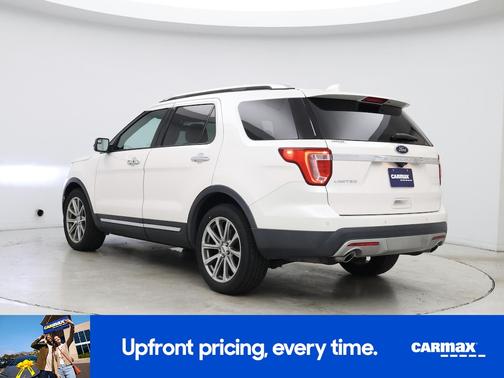 White 2017 Ford Explorer Limited
