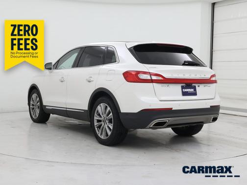 White 2018 Lincoln MKX Reserve