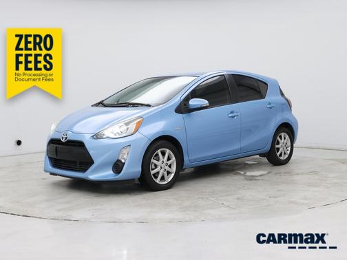 Blue 2015 Toyota Prius c Three