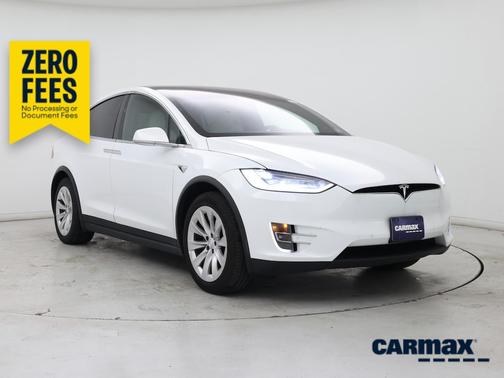 White 2020 Tesla Model X Long Range Plus
