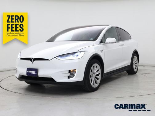 White 2020 Tesla Model X Long Range Plus