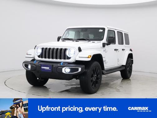 White 2024 Jeep Wrangler 4xe Sahara