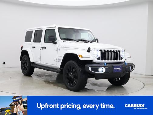 White 2024 Jeep Wrangler 4xe Sahara