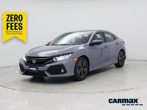Blue 2017 Honda Civic EX