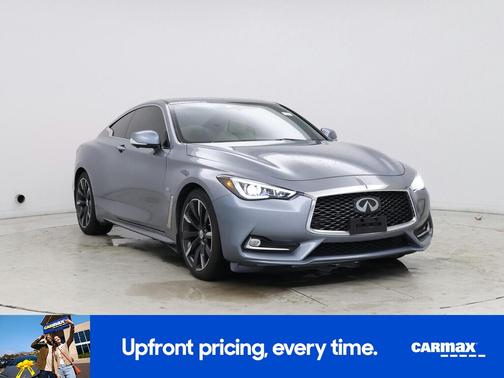 Blue 2017 INFINITI Q60 Premium