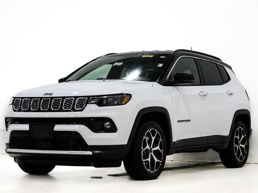 Bright White Clearcoat 2025 Jeep Compass Limited