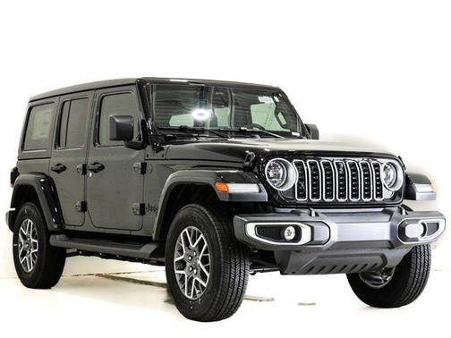 Black Clearcoat 2026 Jeep Wrangler 4-Door Sahara 4x4