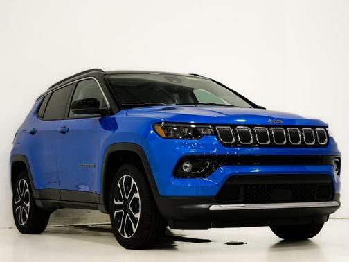 Laser Blue Pearlcoat 2022 Jeep Compass Limited